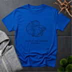 Betta Calm In The Current T‑Shirt | Betta Lover Shirt