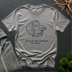 Betta Calm In The Current T‑Shirt | Betta Lover Shirt
