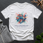 Live Colourfully Betta Vibes Only T‑Shirt | Betta Lover Shirt