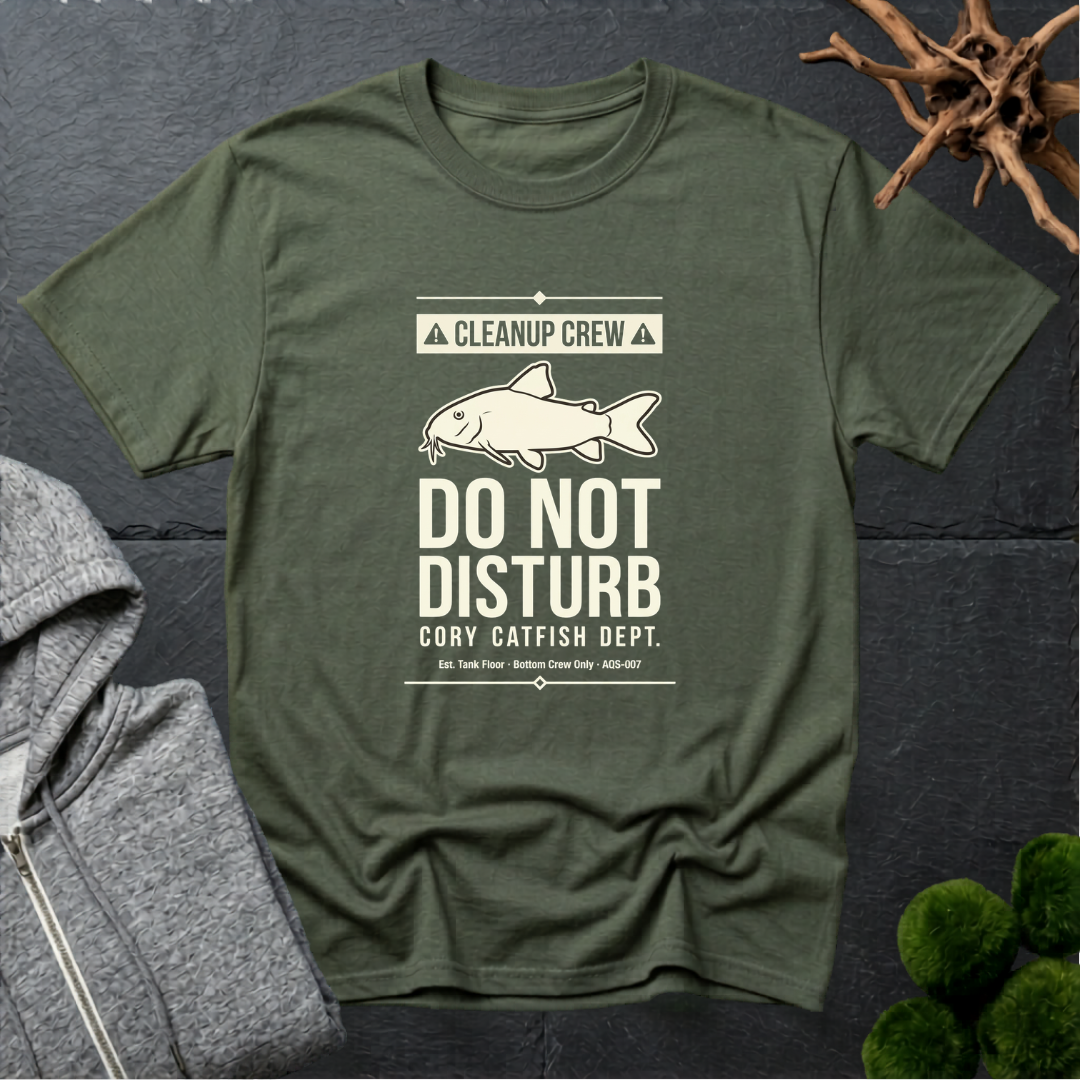 Corydoras Catfish Clean Up Crew T‑Shirt | Corydoras Lover Shirt