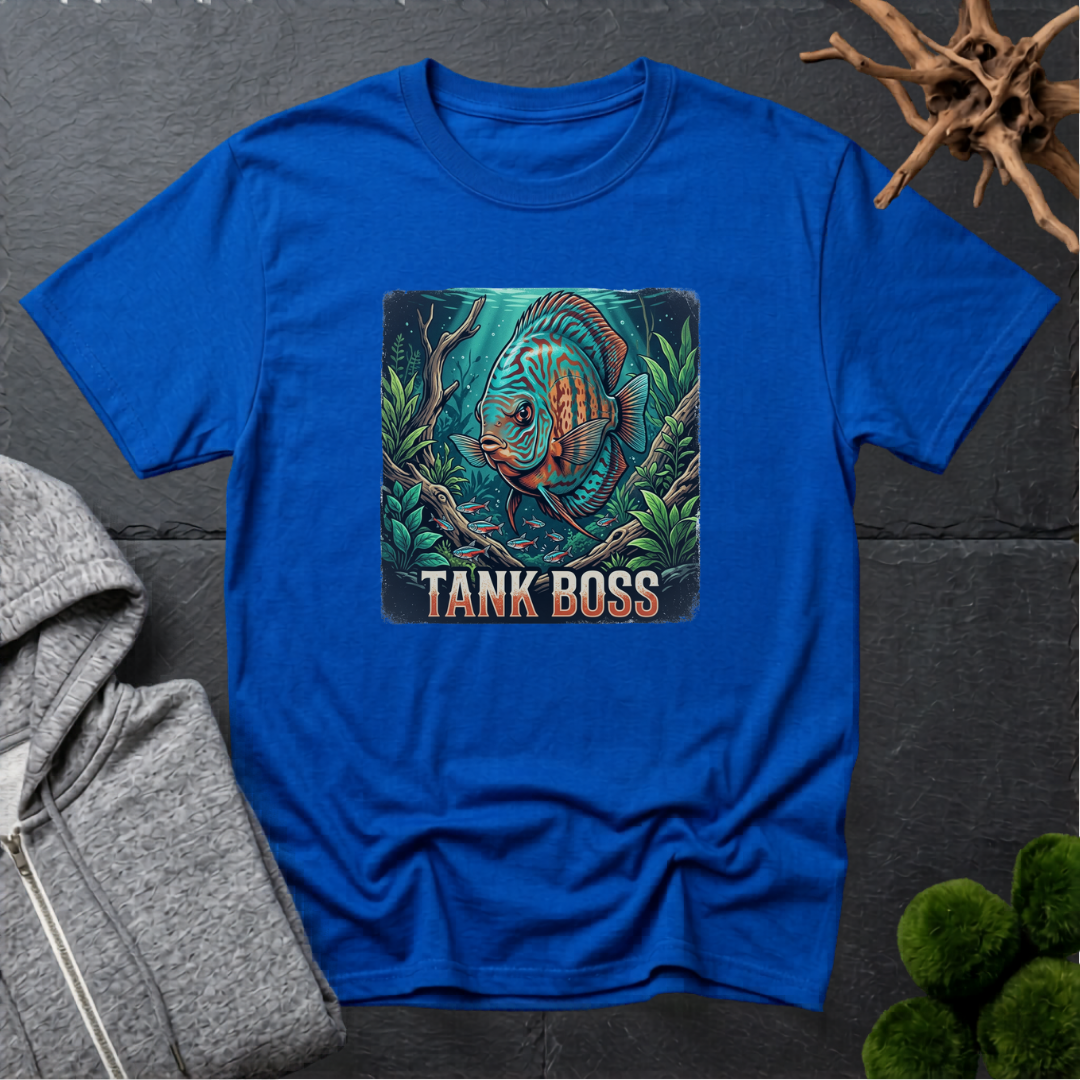 Discus Tank Boss T‑Shirt | Discus Lover Shirt