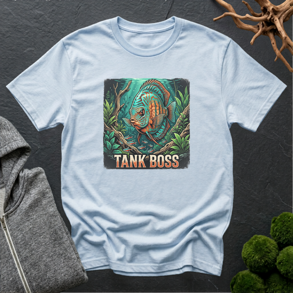 Discus Tank Boss T‑Shirt | Discus Lover Shirt