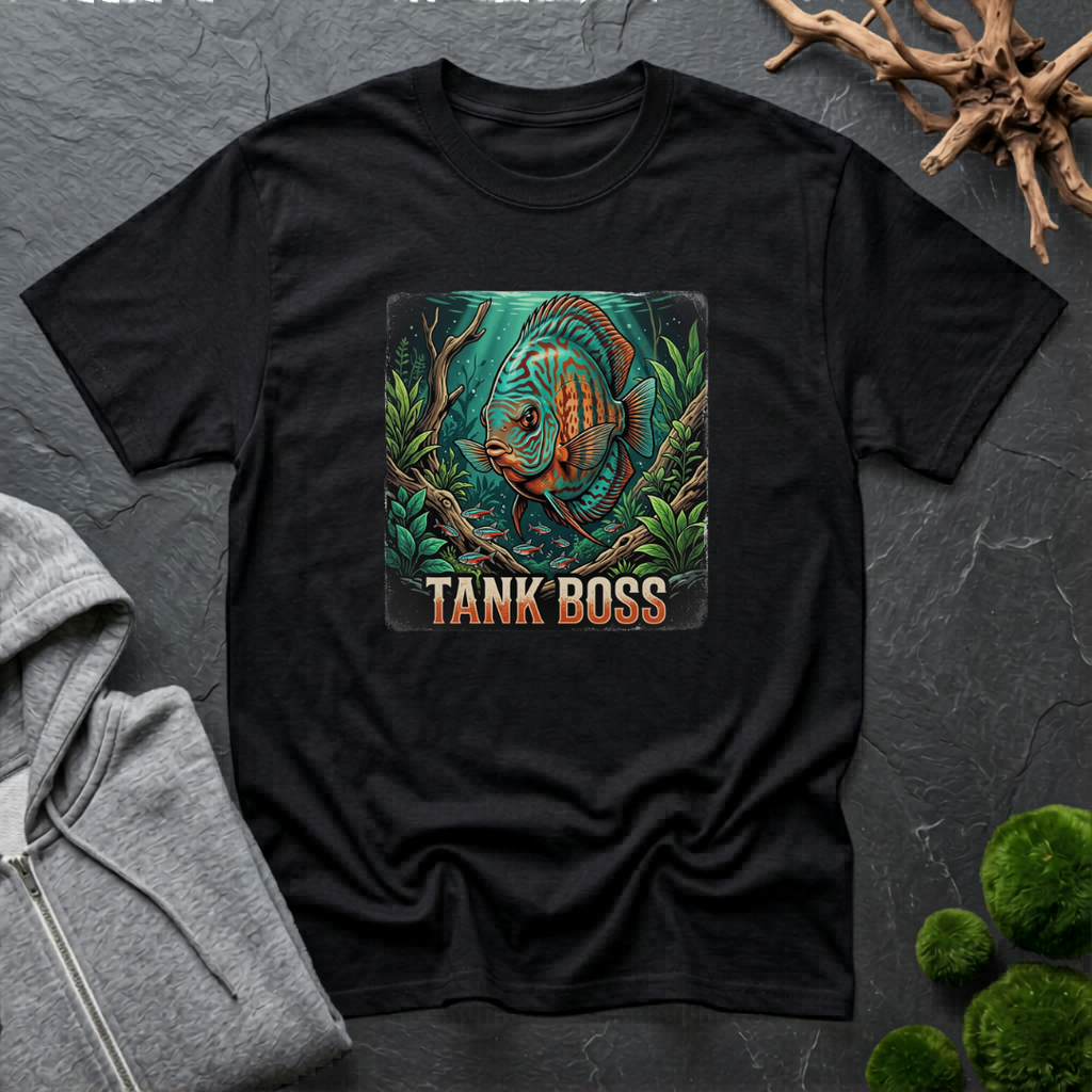 Discus Tank Boss T‑Shirt | Discus Lover Shirt