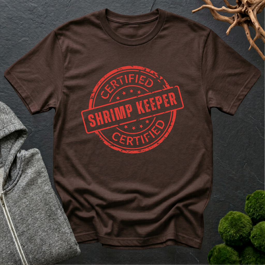 Certified Shrimp Keeper T‑Shirt | Shrimp Lover Shirt