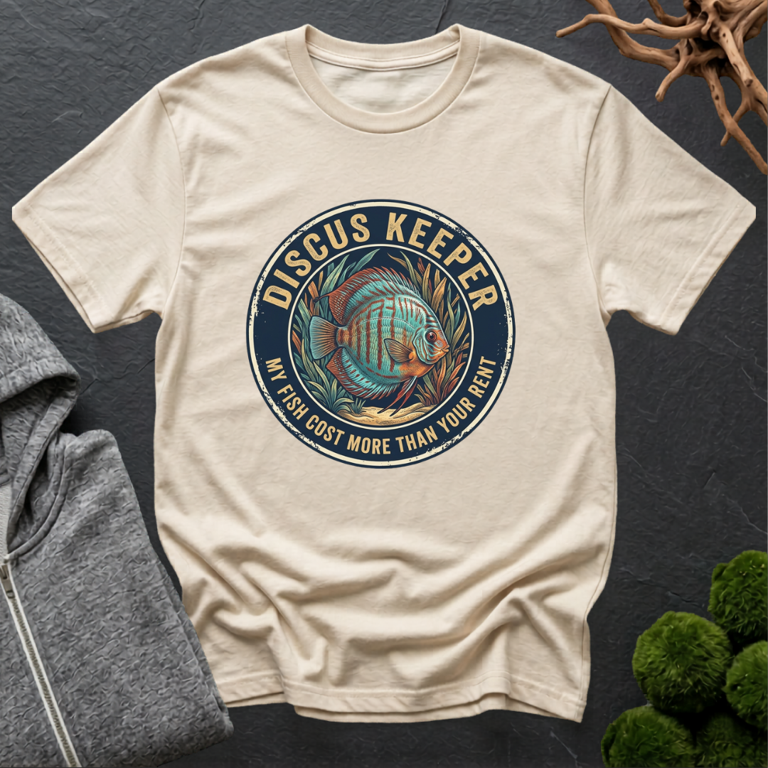 Discus Keeper T‑Shirt | Discus Lover Shirt