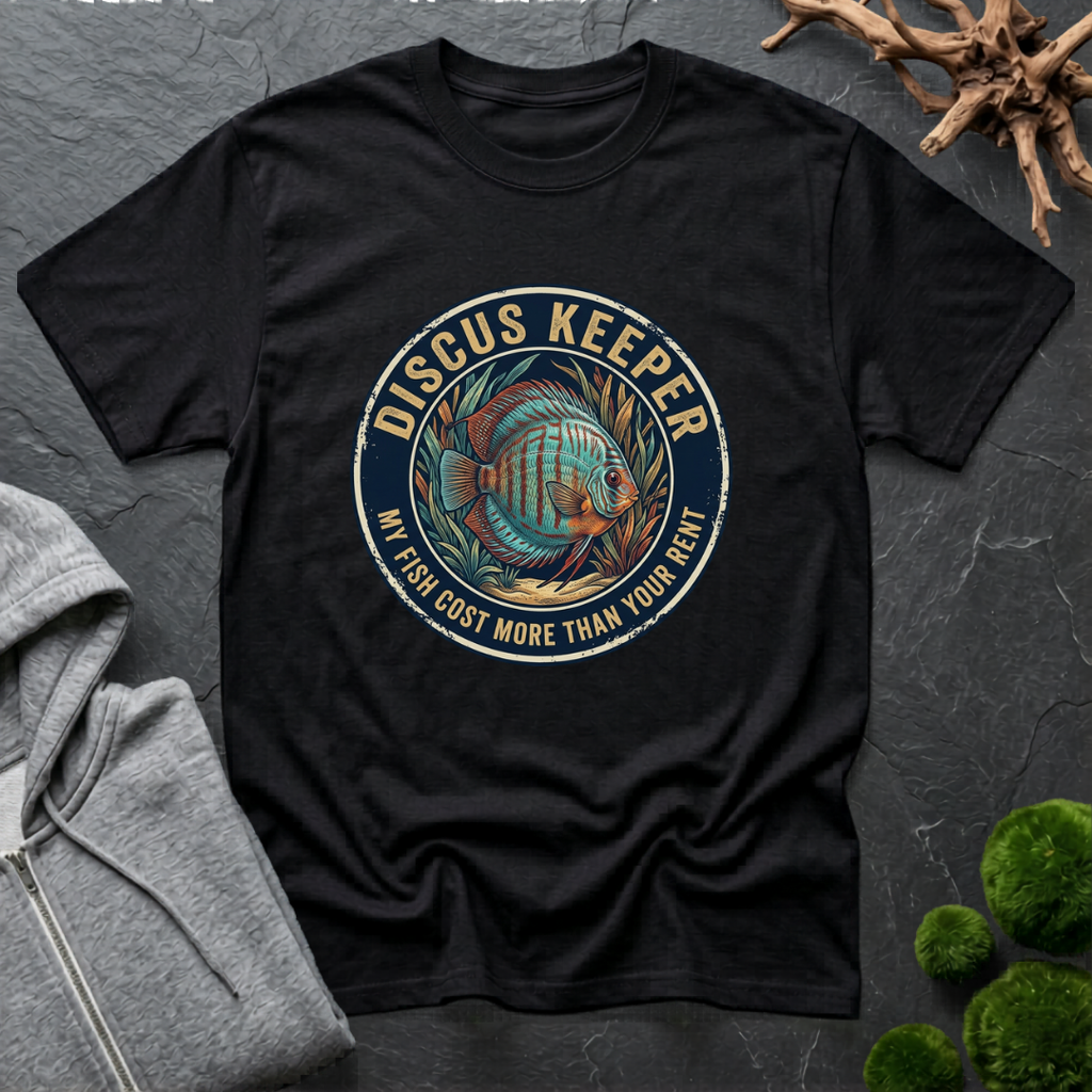 Discus Keeper T‑Shirt | Discus Lover Shirt