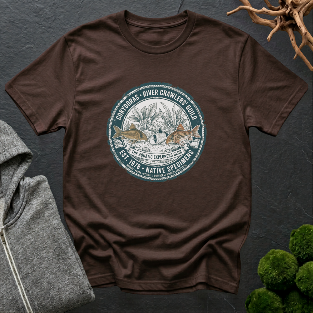 Corydoras River Crawlers Guild T‑Shirt | Corydoras Lover Shirt