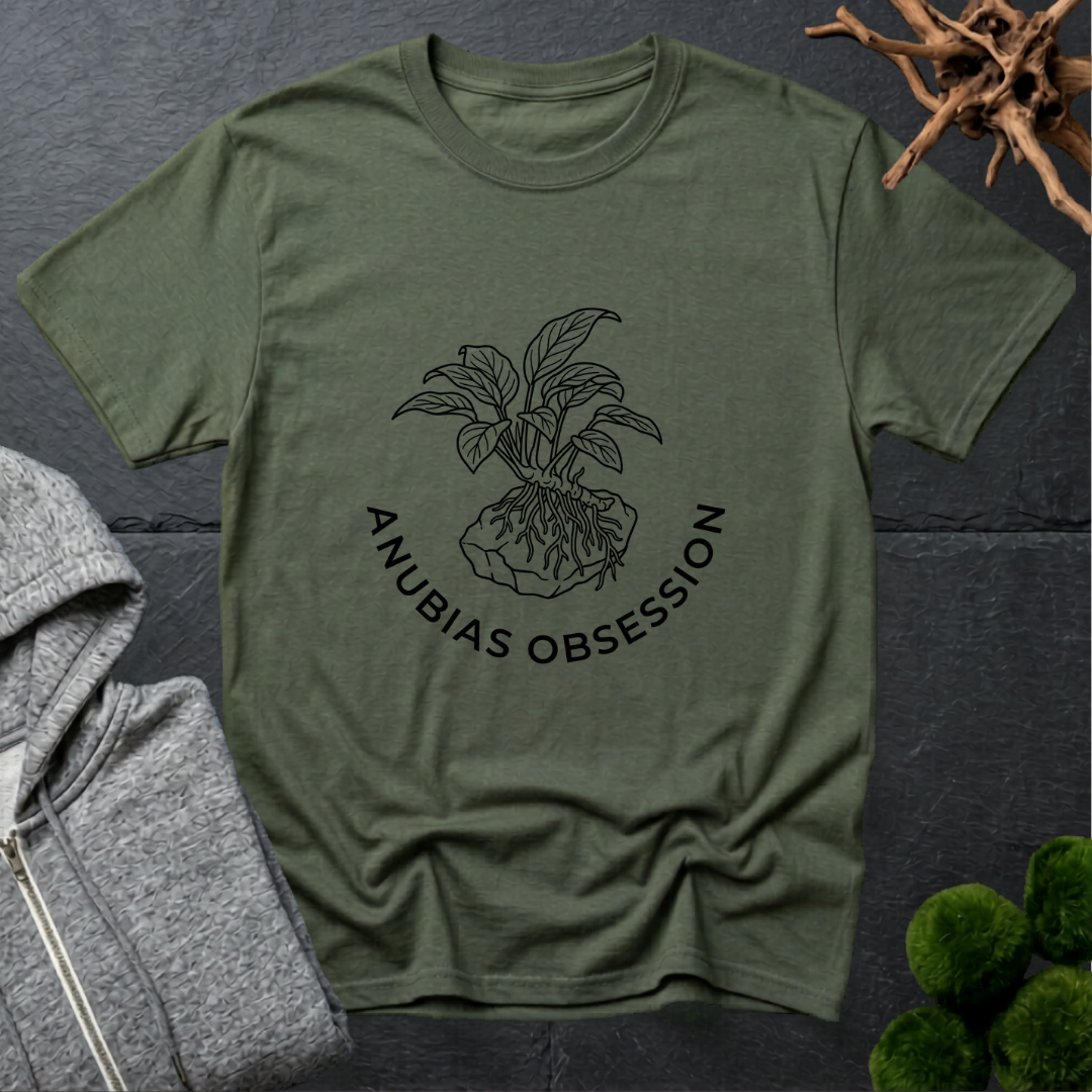 Anubias Obsession T‑Shirt | Aquarium Plant Lover Shirt
