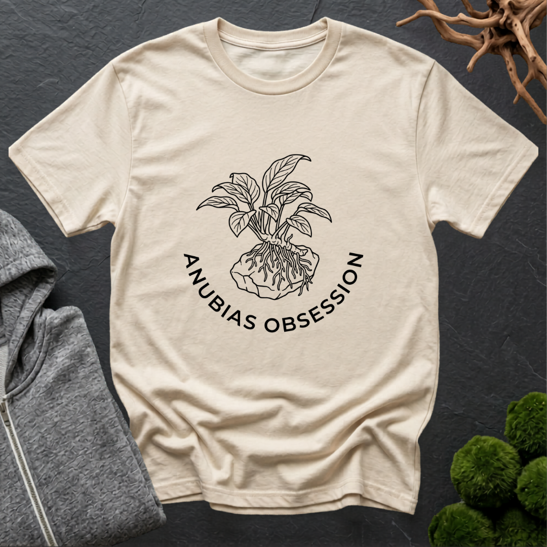 Anubias Obsession T‑Shirt | Aquarium Plant Lover Shirt