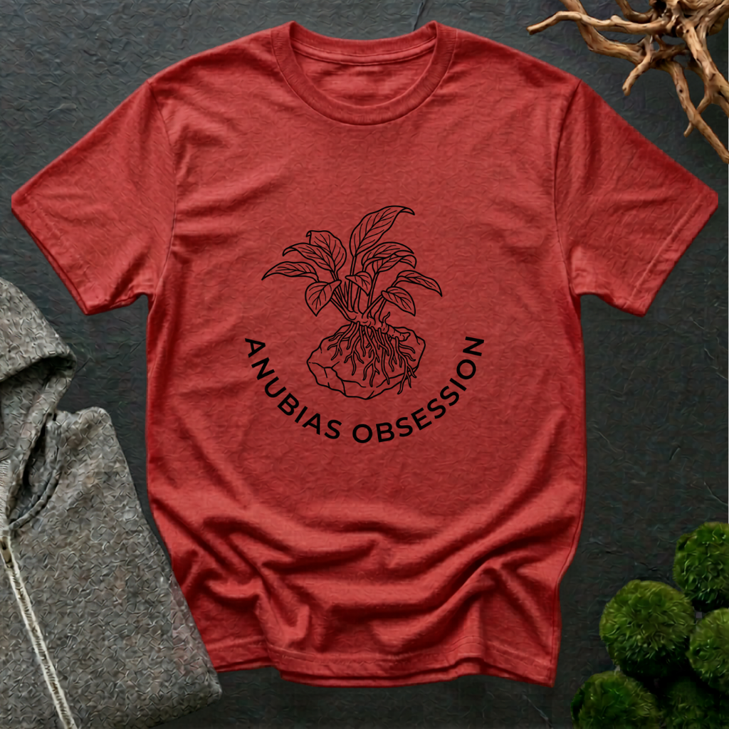 Anubias Obsession T‑Shirt | Aquarium Plant Lover Shirt
