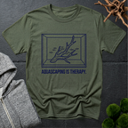 Aquascaping Is Therapy T‑Shirt | Aquarium Lover Shirt