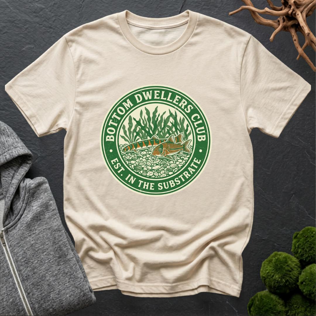 Corydoras Bottom Dwellers Club T‑Shirt | Corydoras Lover Shirt