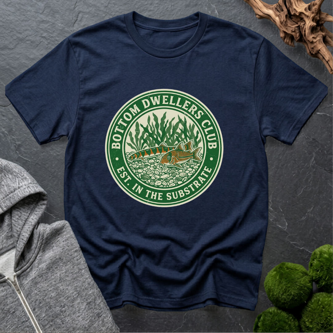 Corydoras Bottom Dwellers Club T‑Shirt | Corydoras Lover Shirt