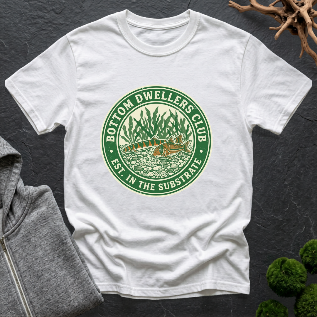 Corydoras Bottom Dwellers Club T‑Shirt | Corydoras Lover Shirt