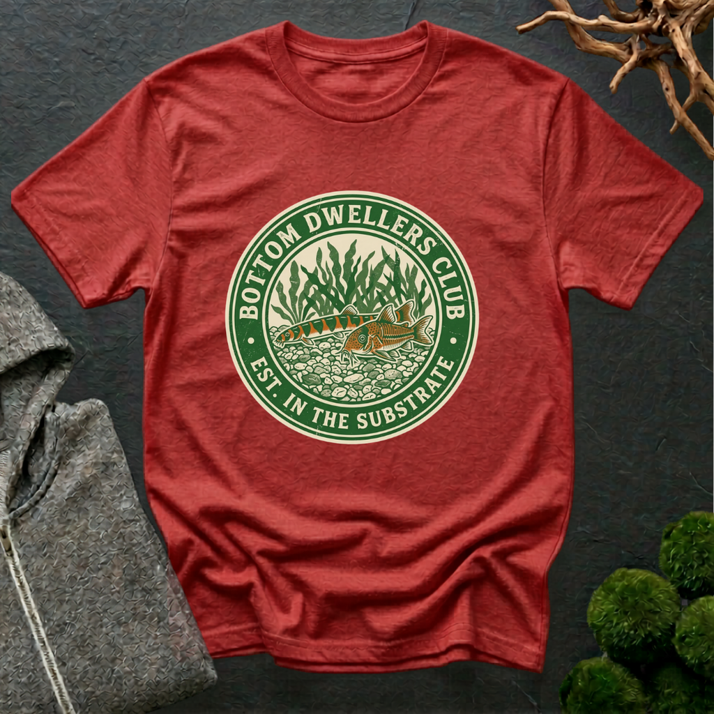 Corydoras Bottom Dwellers Club T‑Shirt | Corydoras Lover Shirt