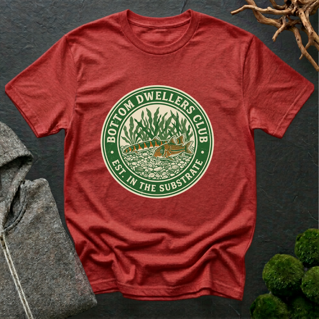 Corydoras Bottom Dwellers Club T‑Shirt | Corydoras Lover Shirt