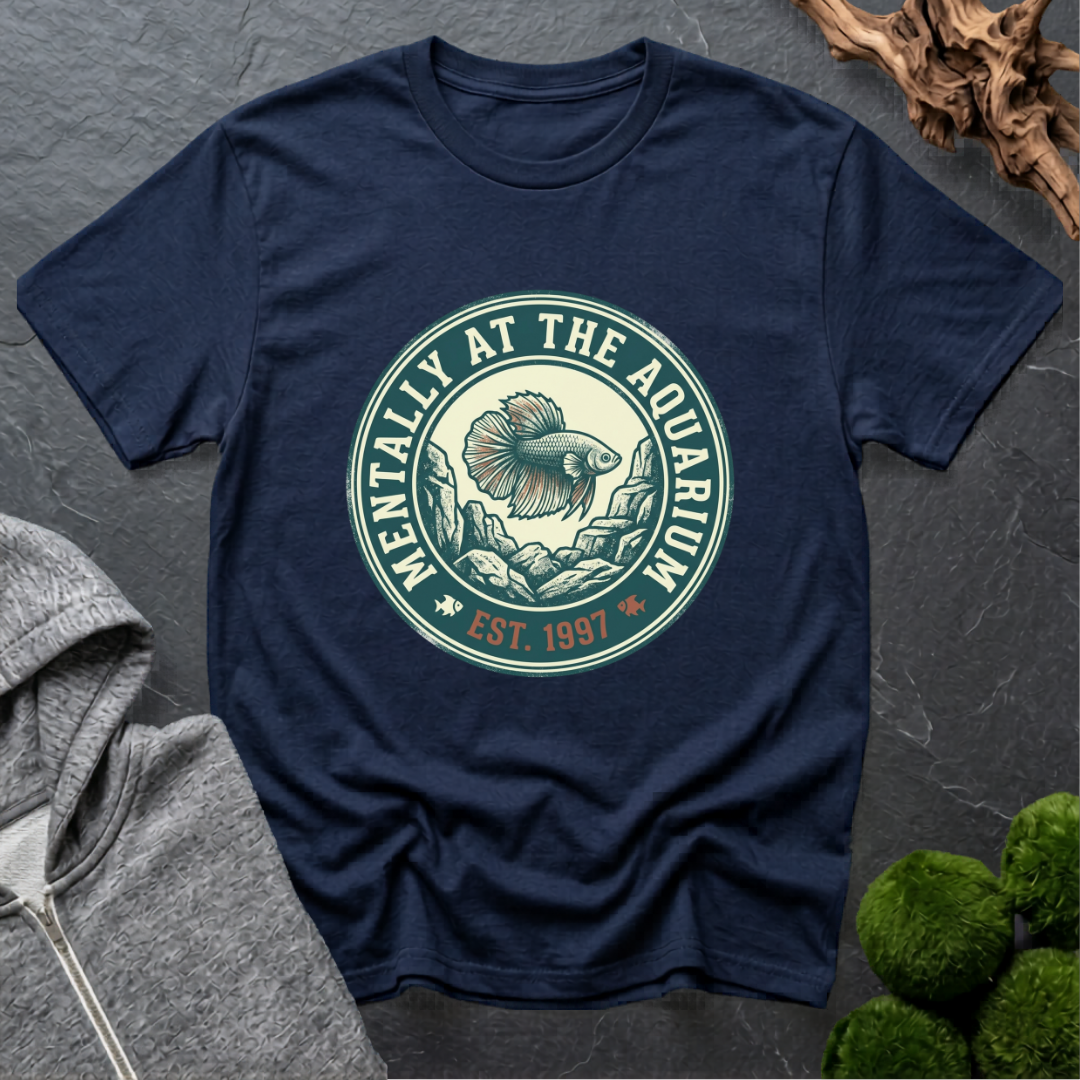 Mentally at the Aquarium Est 1997 T‑Shirt | Betta Lover Shirt