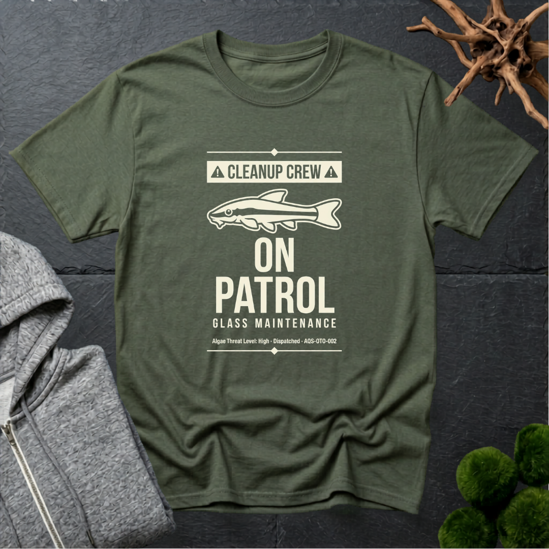 Otocinclus Catfish Clean Up Crew T‑Shirt | Otocinclus Lover Shirt