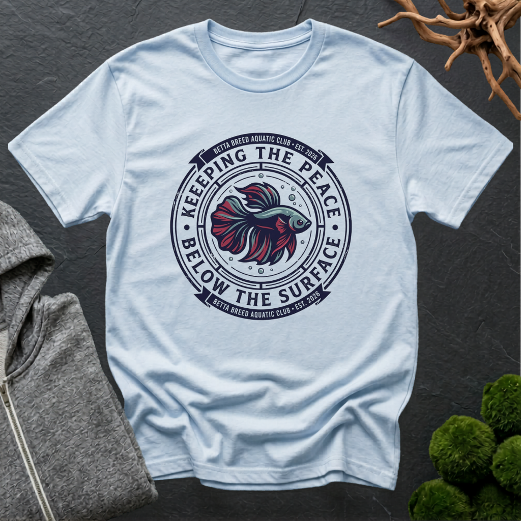 Keeping The Peace Betta Club T‑Shirt | Betta Lover Shirt