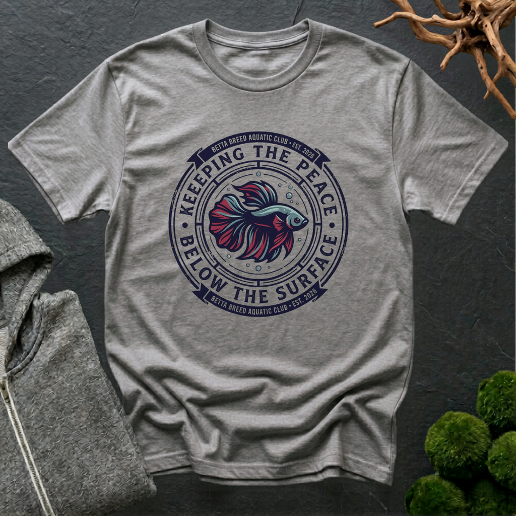 Keeping The Peace Betta Club T‑Shirt | Betta Lover Shirt