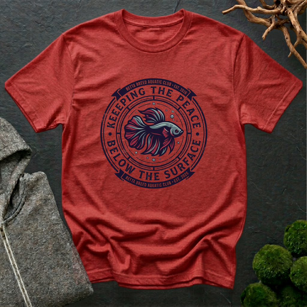 Keeping The Peace Betta Club T‑Shirt | Betta Lover Shirt