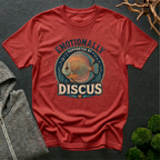 Emotionally Supported by Discus T-Shirt | Discus Lover Shirt