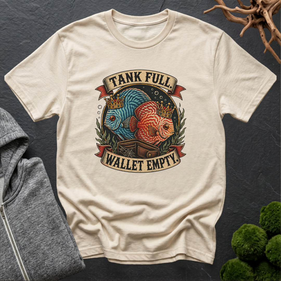 Discus Tank Full Wallet Empty T-Shirt | Discus Lover Shirt