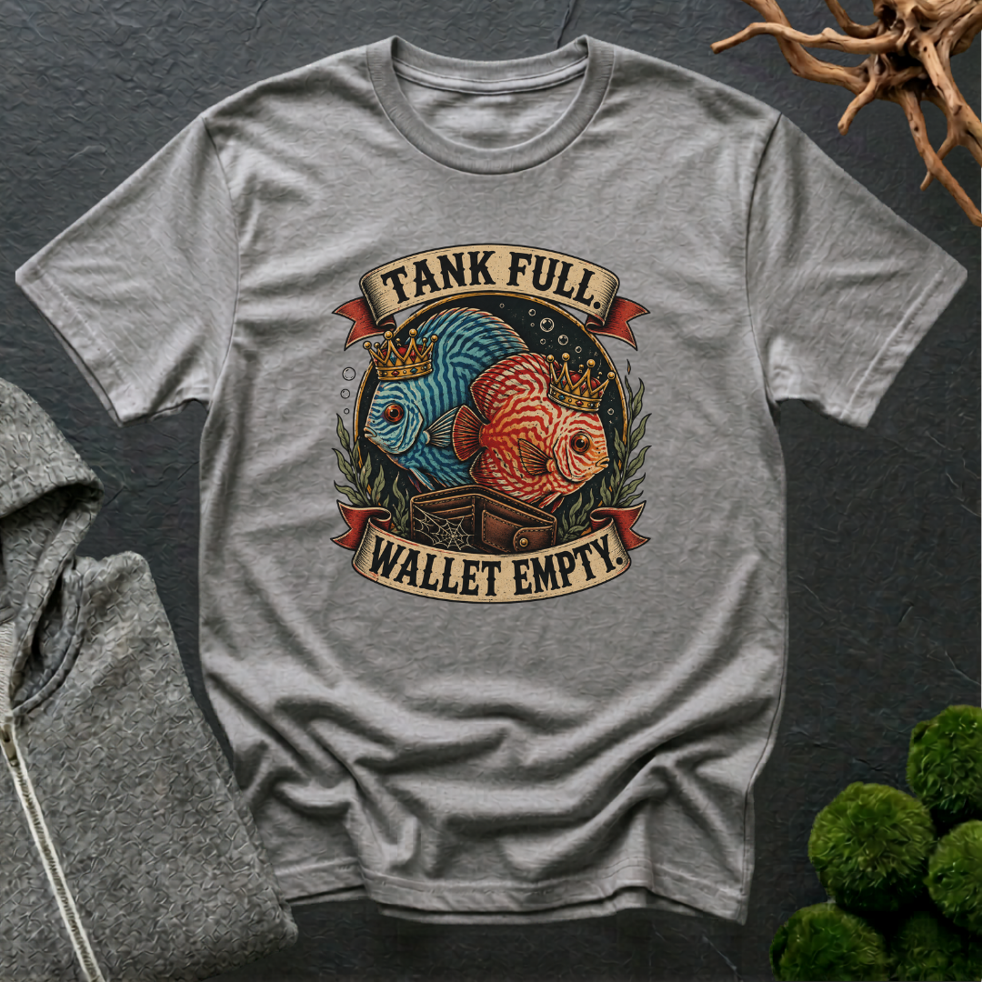 Discus Tank Full Wallet Empty T-Shirt | Discus Lover Shirt