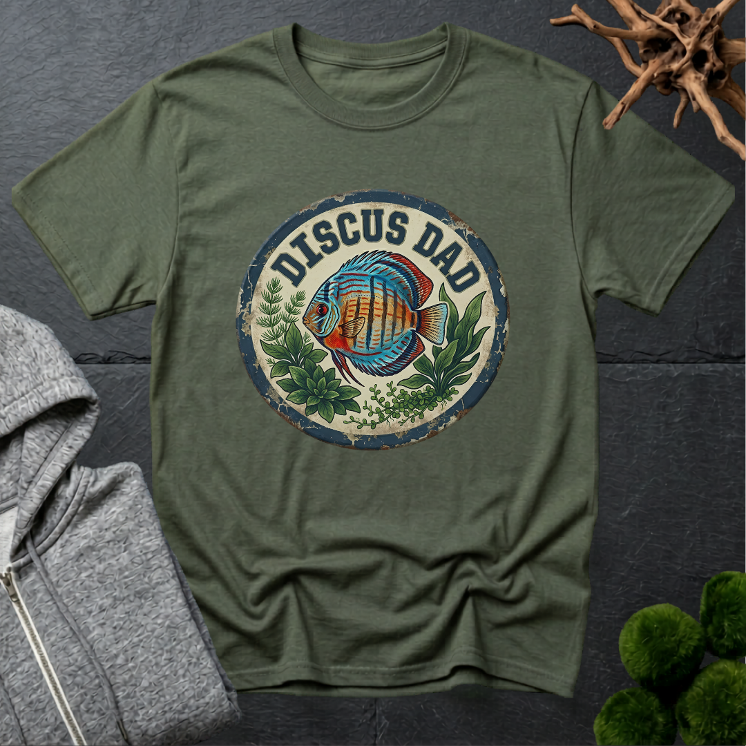 Discus Dad T-Shirt | Discus Lover Shirt