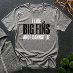 I Like Big Fins And I Cannot Lie T-Shirt | Aquarium Humour