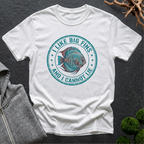 I Like Big Fins Discus T-Shirt | Discus Lovers Shirt