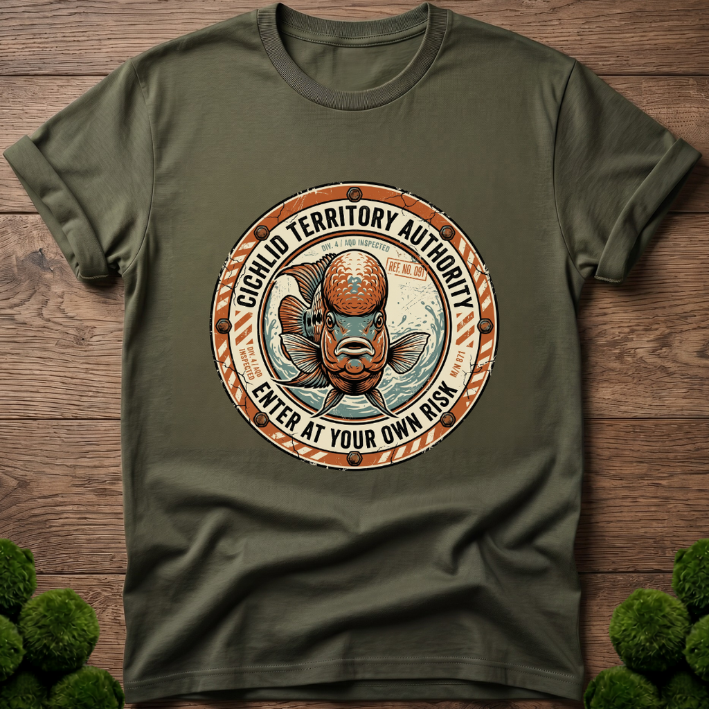 Cichlid Territory Authority T-Shirt
