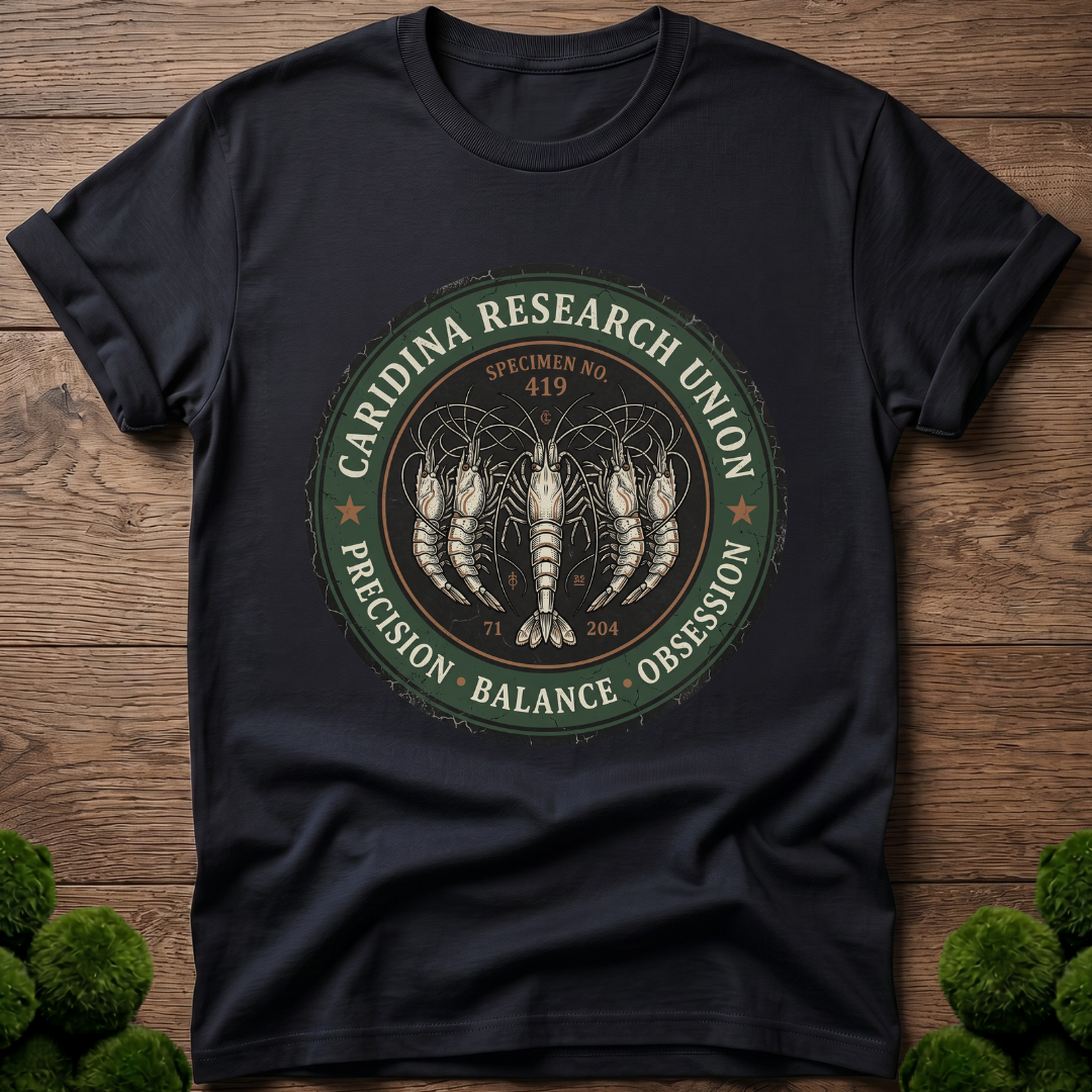 Shrimp Caridina Research Union T‑Shirt