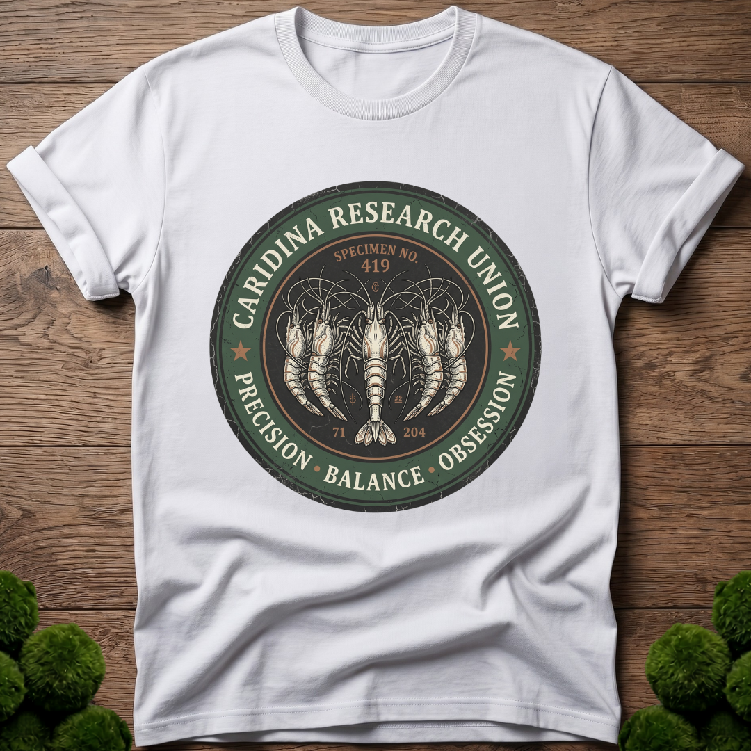 Shrimp Caridina Research Union T‑Shirt