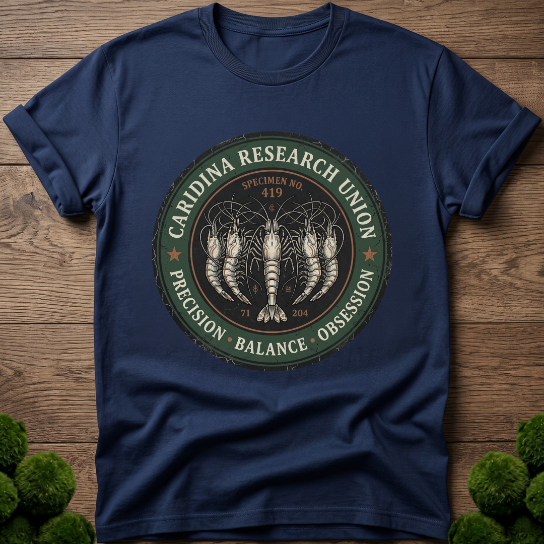 Shrimp Caridina Research Union T‑Shirt
