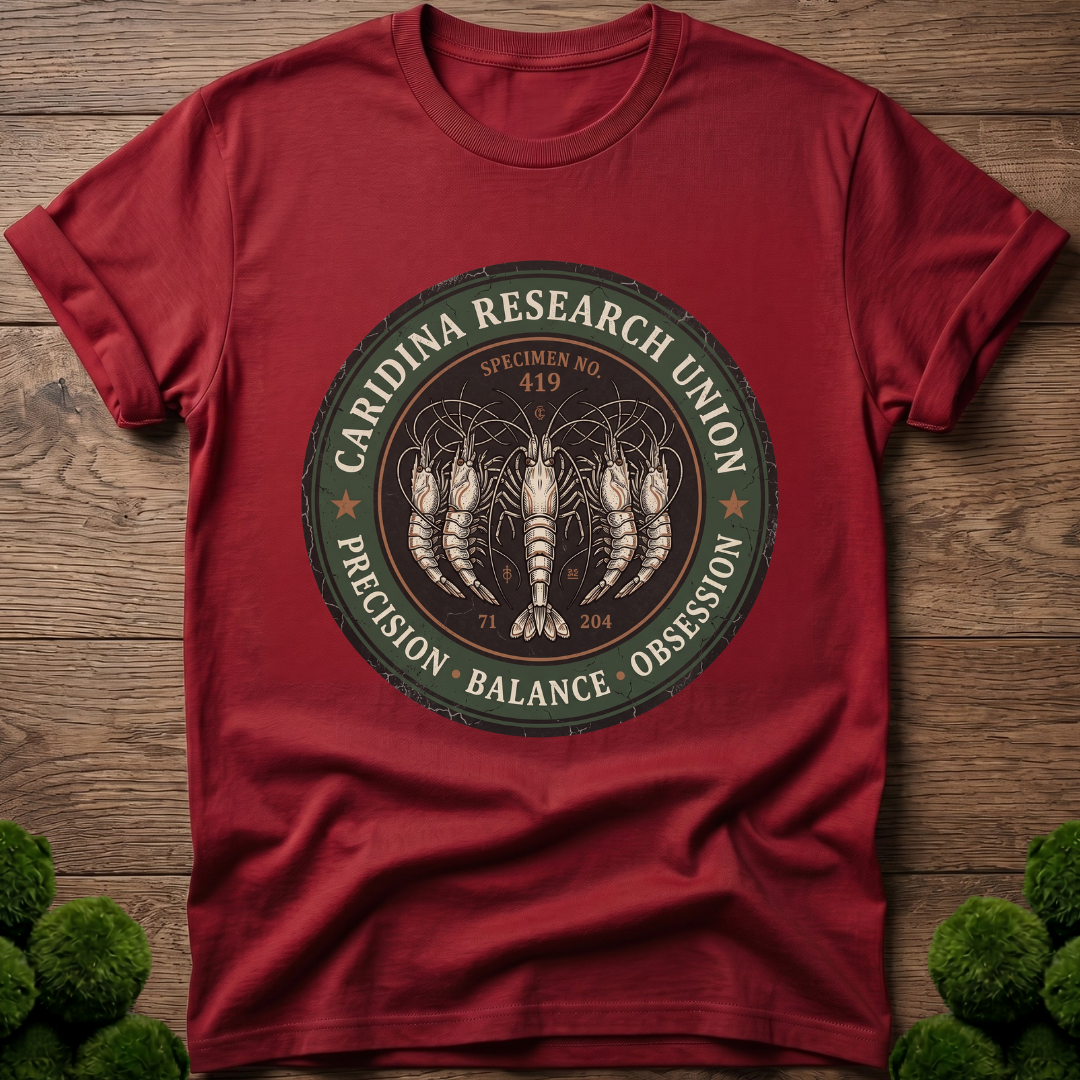 Shrimp Caridina Research Union T‑Shirt