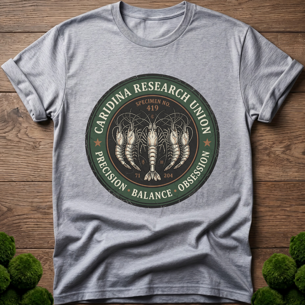 Shrimp Caridina Research Union T‑Shirt