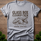 Mystery Snail Glass Box Cleanup Crew T-Shirt