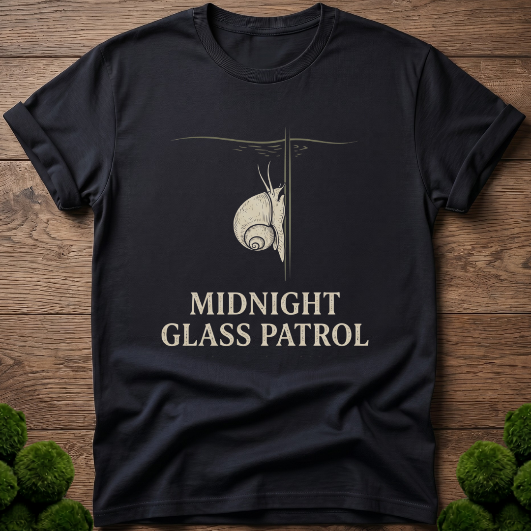 Mystery Snail Midnight Glass Patrol T-Shirt