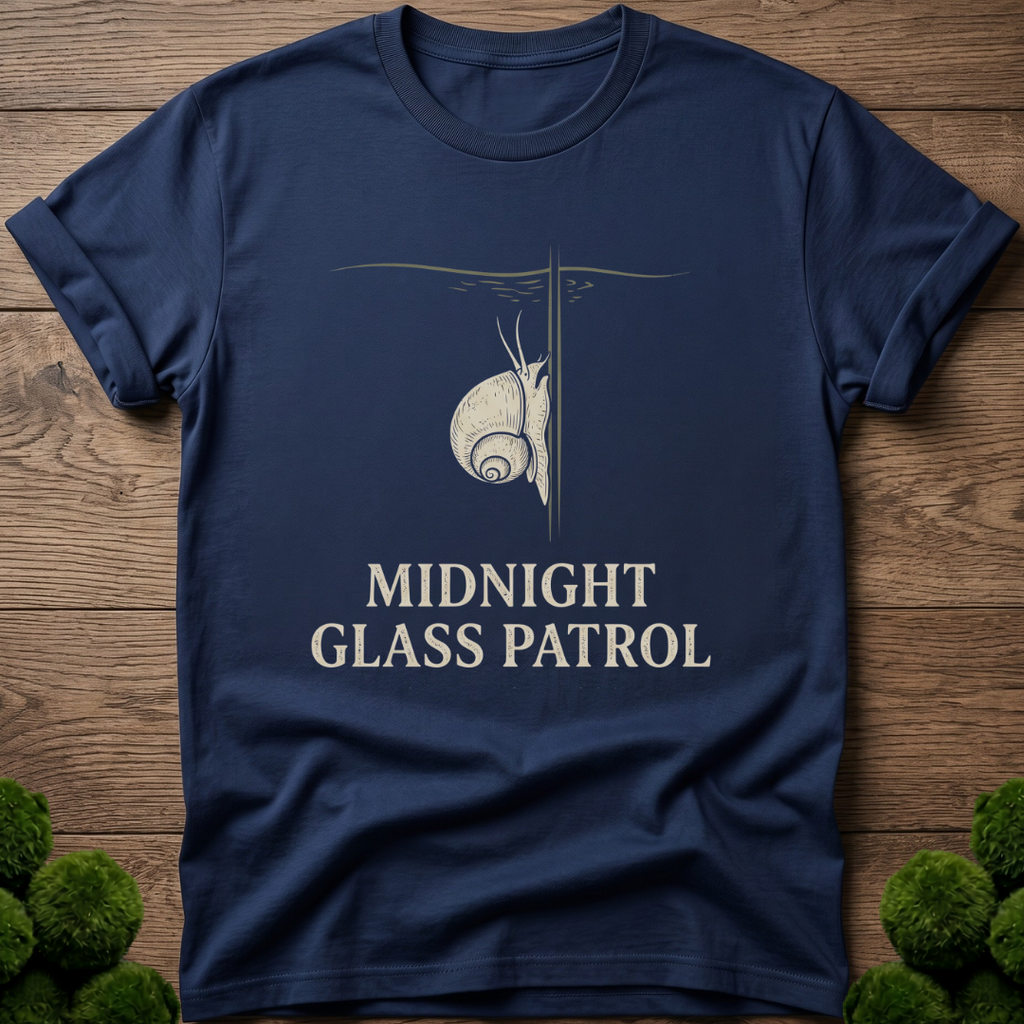 Mystery Snail Midnight Glass Patrol T-Shirt