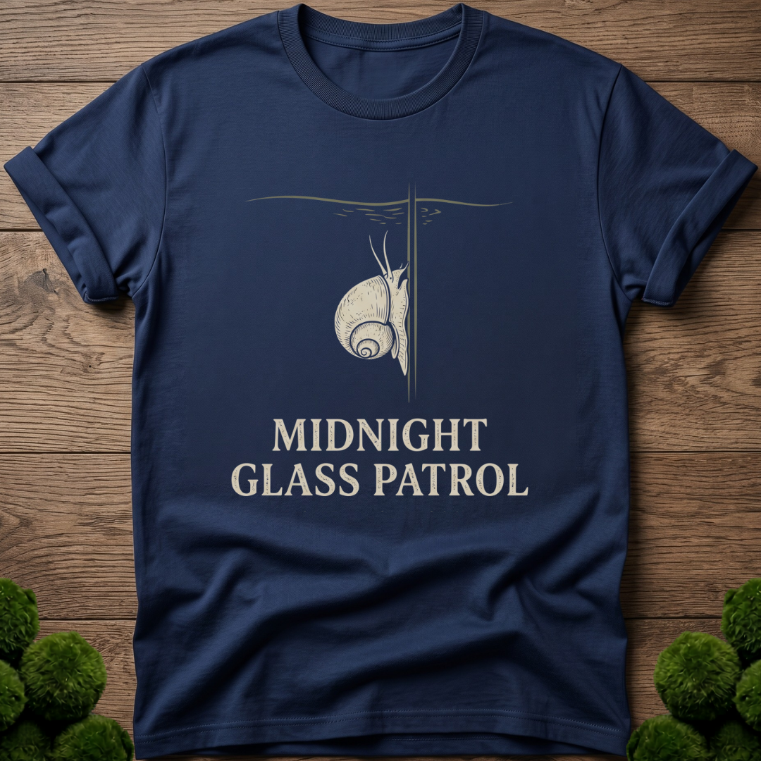 Mystery Snail Midnight Glass Patrol T-Shirt