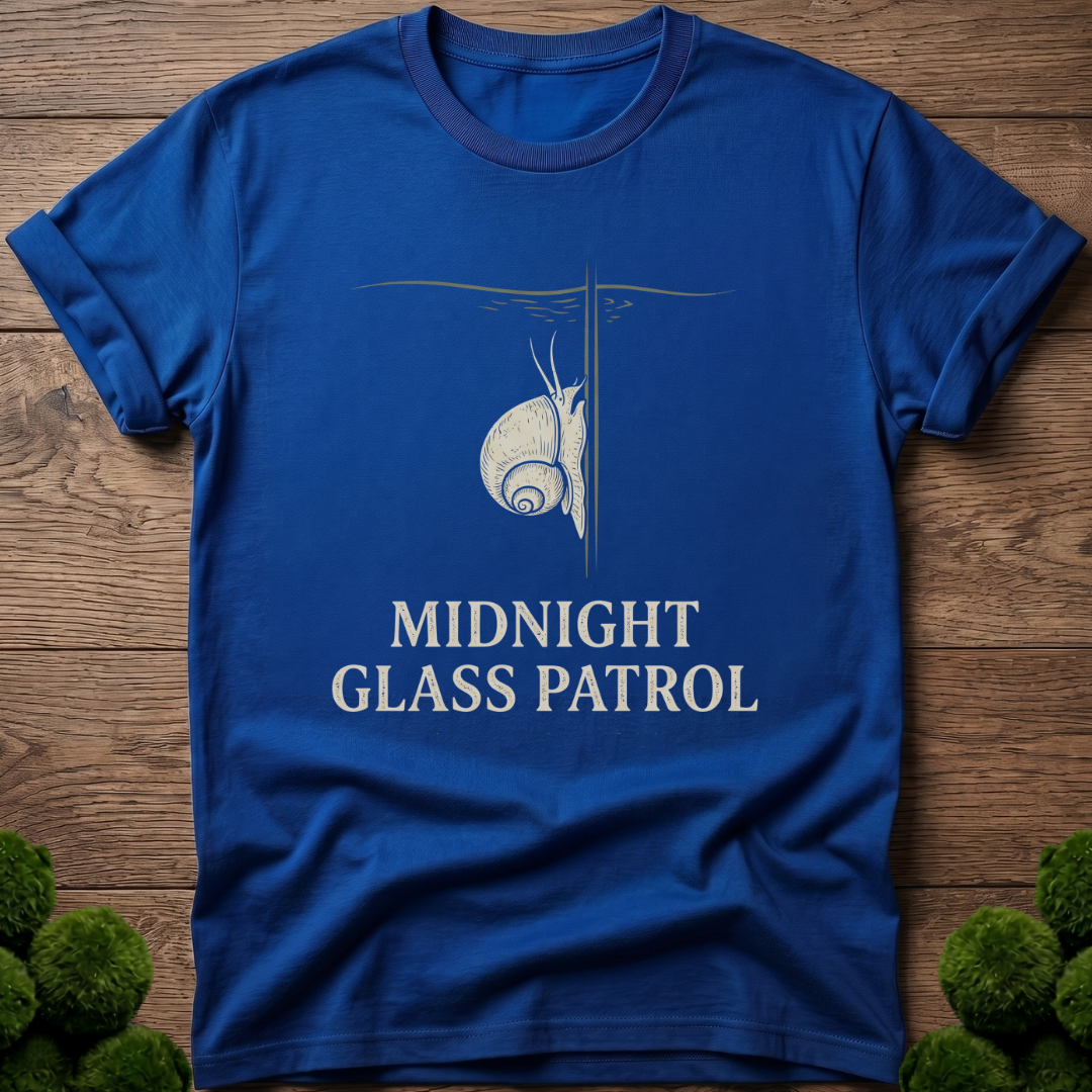 Mystery Snail Midnight Glass Patrol T-Shirt