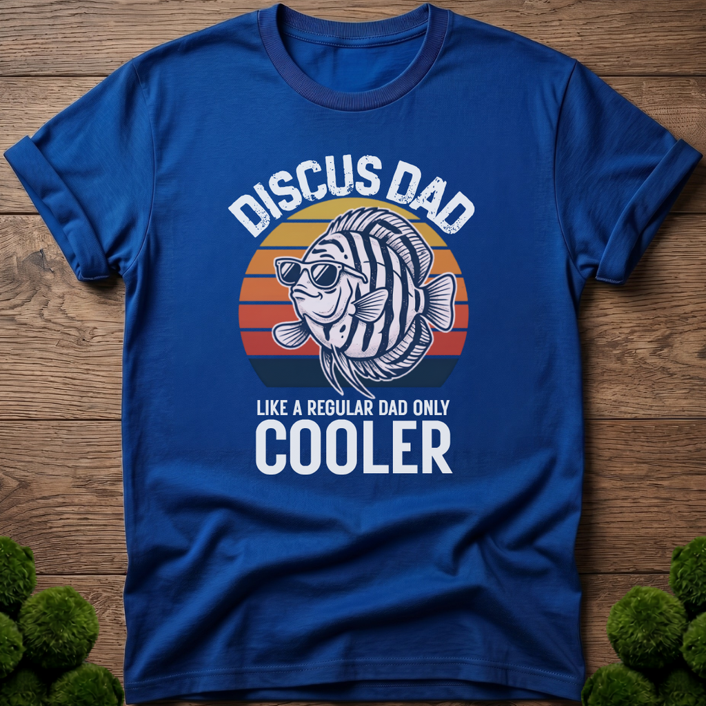 Discus Dad - Like a Regular Dad Only Cooler T-Shirt